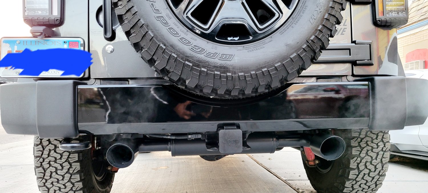 Magnaflow 15160 Street Series Axle Back Exhaust System for 0718 Jeep